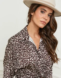 Femme L'Armoire de Suzette Chemise Leslie choco