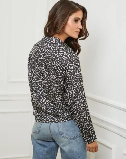 Online L'Armoire de Suzette Chemise Leslie noire