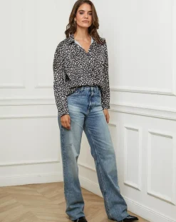 Online L'Armoire de Suzette Chemise Leslie noire