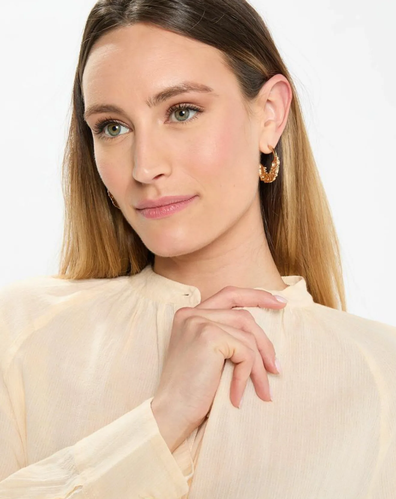 Clearance Marc O'Polo Chemise légère Fiona jaune