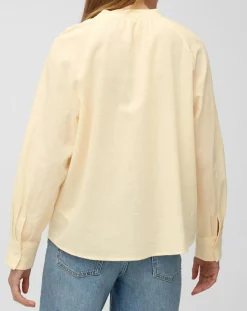 Clearance Marc O'Polo Chemise légère Fiona jaune