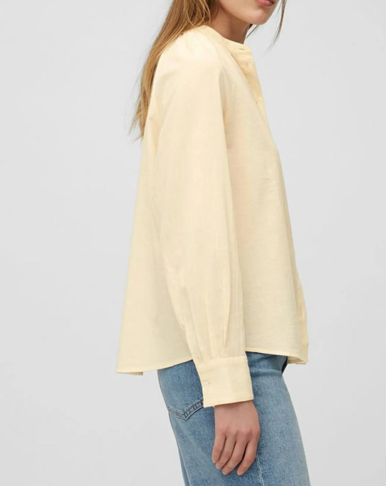 Clearance Marc O'Polo Chemise légère Fiona jaune