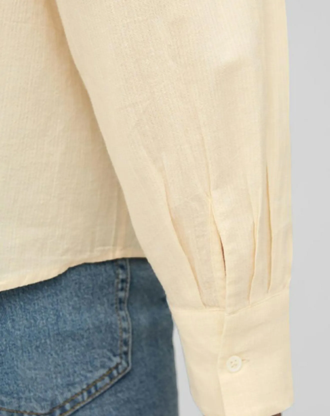 Clearance Marc O'Polo Chemise légère Fiona jaune