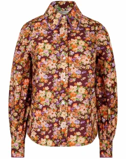 Outlet Manoush Chemise Liberty Fauve imprimée cerise noire/multicolore