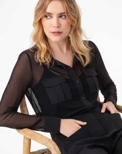 Femme Indies Chemise Mahaut noire