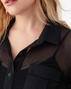 Femme Indies Chemise Mahaut noire