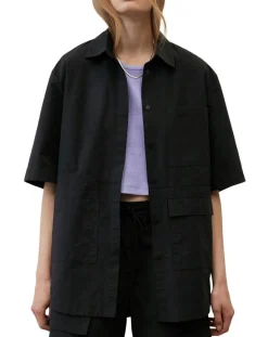 Femme Marc O'Polo Chemise manches larges poches noire