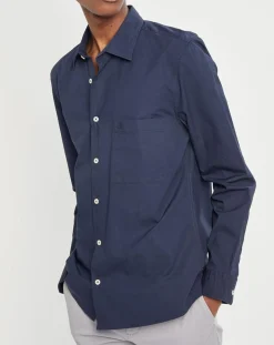 Best Marc O'Polo Chemise manches longues Poplin Sf Poche bleu marine