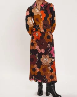 Outlet Manoush Chemise Médiéval Patchwork imprimée multicolore