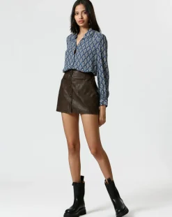 Femme The Korner Chemise Mia bleue