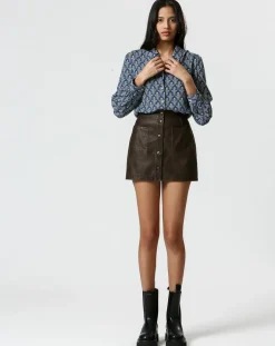 Femme The Korner Chemise Mia bleue