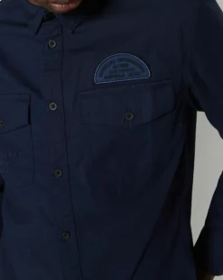 Homme Quiksilver Chemise Moden Tripster bleu marine