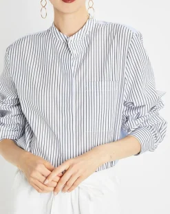 Best Marc O'Polo Chemise multi rayures blanc/bleu