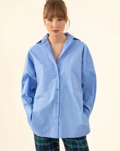 Hot Indies Chemise Norse ciel