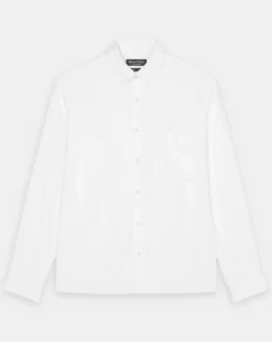 Homme Marc O'Polo Chemise oxford Regular Fit 100% Coton Bio blanche