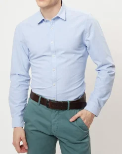 Homme Marc O'Polo Chemise oxford shapped fit bleu ciel