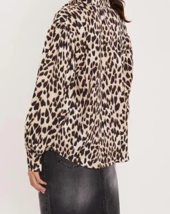 Best Manoush Chemise Panthère Coeur léopard