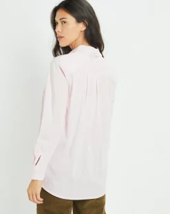 Femme Lauren Vidal Chemise Plume rose pâle