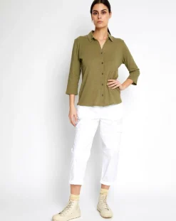 Marc O'Polo Chemise Polo Ml kaki