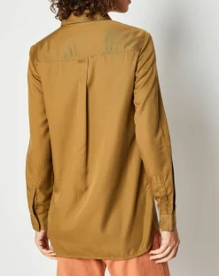 Femme Swildens Chemise Qamp kaki
