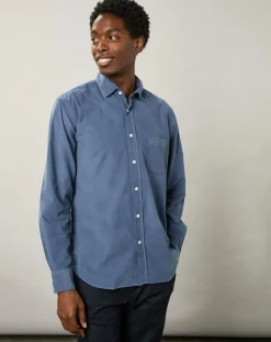 Homme Hartford Chemise regular en Velours Milleraies Paul Pat raf