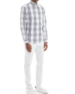 Homme Arrow Chemise Regular Fit à carreaux bleu/blanc