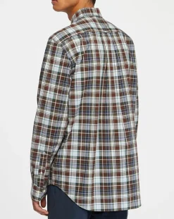 Sale Gant Chemise Regular Fit à imprimé Tartan marron/mulitcolore