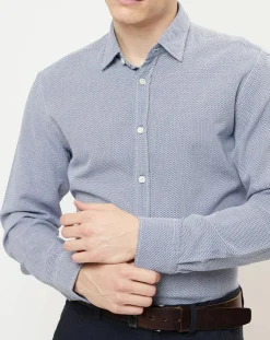 Homme Marc O'Polo Chemise regular fit bleue