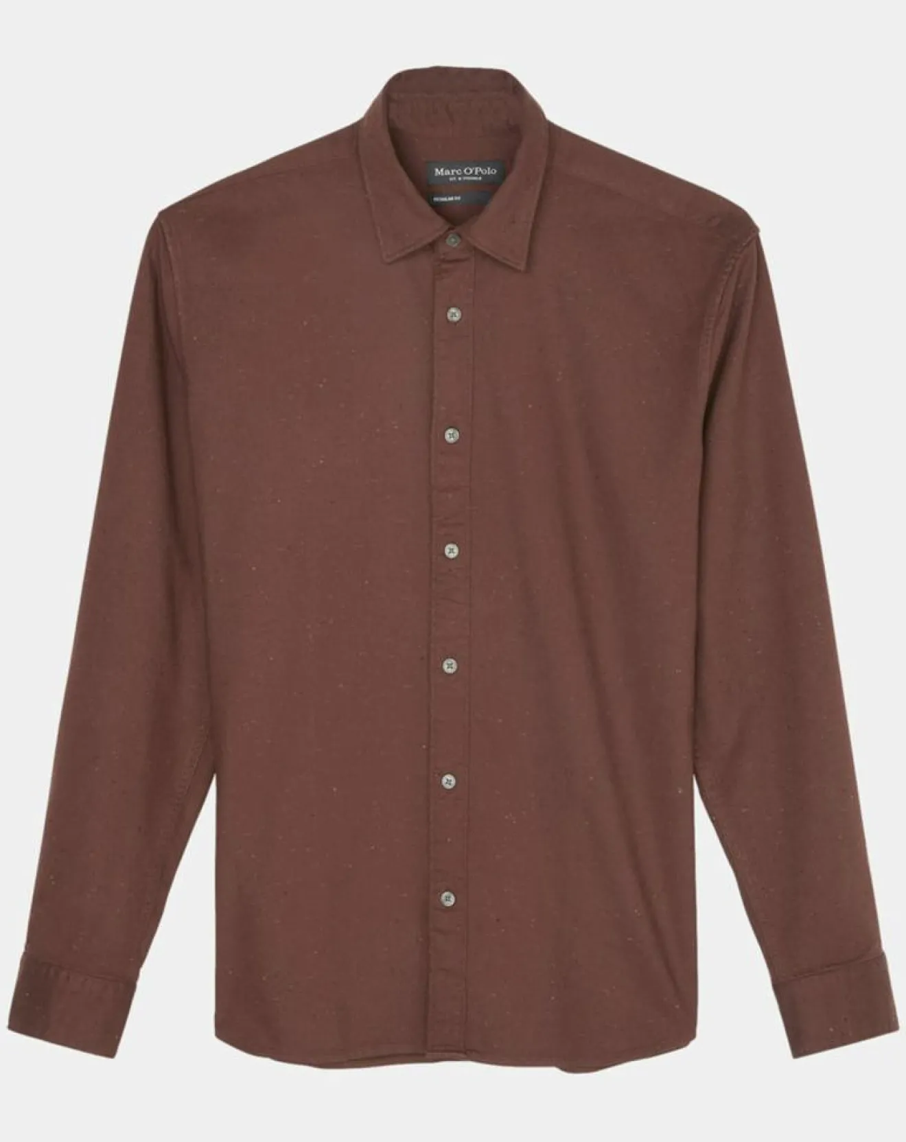 Sale Marc O'Polo Chemise Regular Fit chinée bordeaux