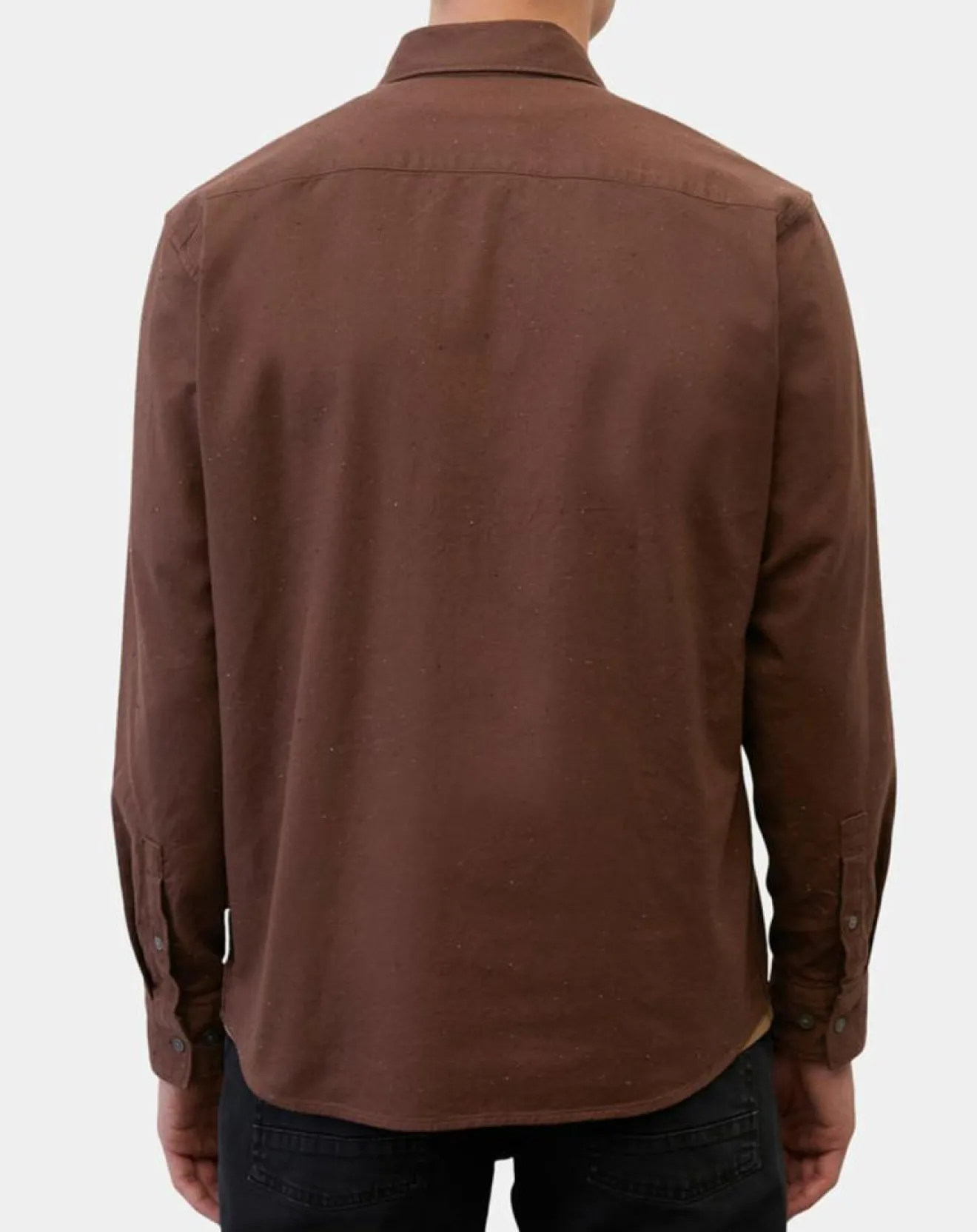 Sale Marc O'Polo Chemise Regular Fit chinée bordeaux