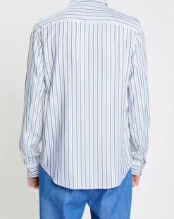 Clearance Scotch & Soda Chemise Regular Fit Fantaisie blanc/bleu