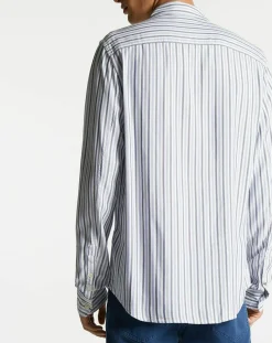 Clearance Scotch & Soda Chemise Regular Fit Fantaisie blanc/bleu