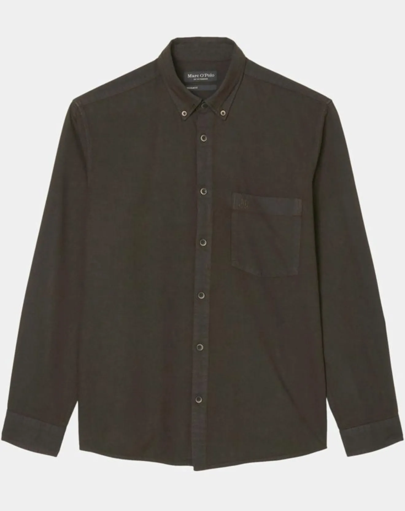 Online Marc O'Polo Chemise Regular Fit marron foncé