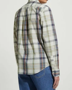 Homme Gant Chemise Regular Fit Nautik à carreaux multicolore