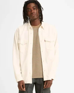 Homme Levi's® Chemise relaxed fit Western écrue