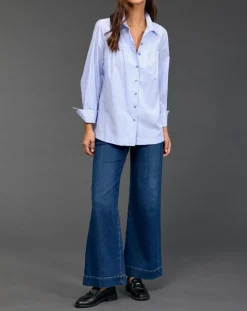 Hot Lauren Vidal Chemise Risa ciel