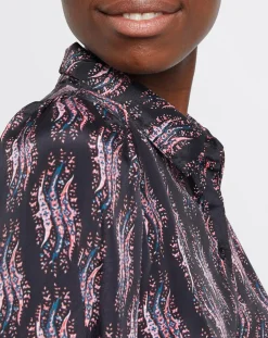 Discount An'ge Chemise Saturne imprimé lony noir