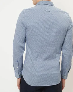 Homme Marc O'Polo Chemise shapped fit bleue