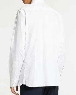 Homme Hackett London Chemise Slim Fit à pois blanche