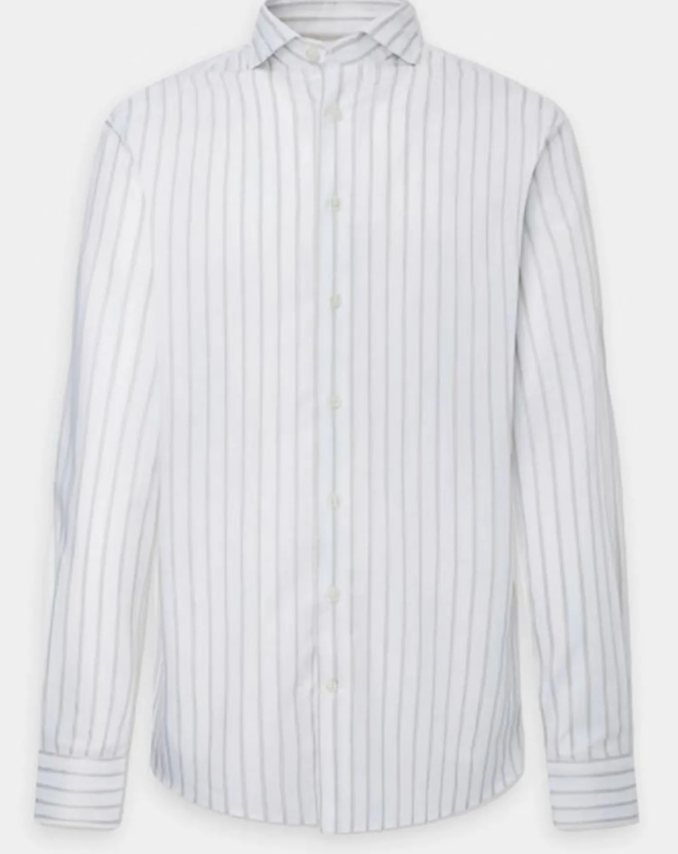 Homme Hackett London Chemise Slim Fit à rayures Smart écrue