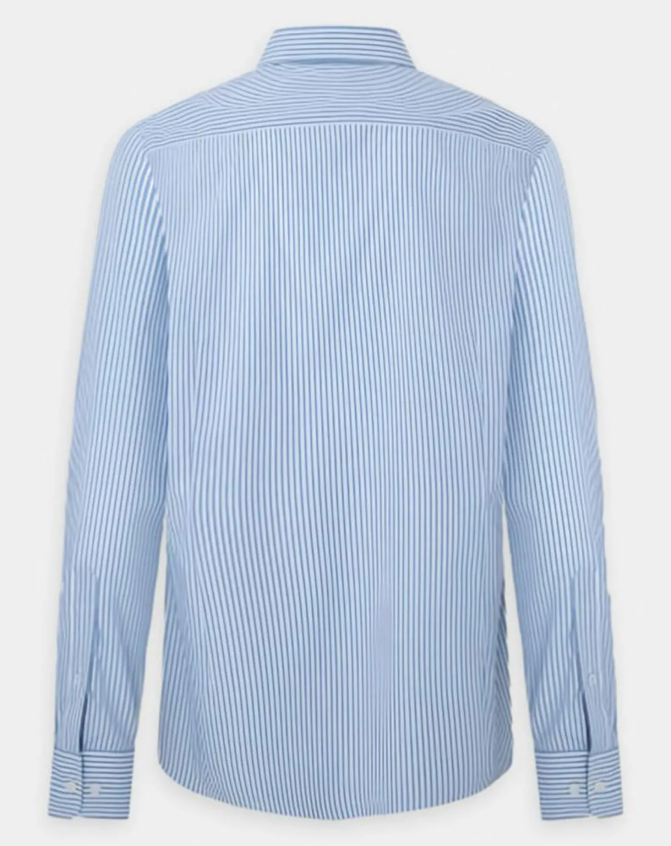 Homme Hackett London Chemise Slim Fit à rayures bleu clair