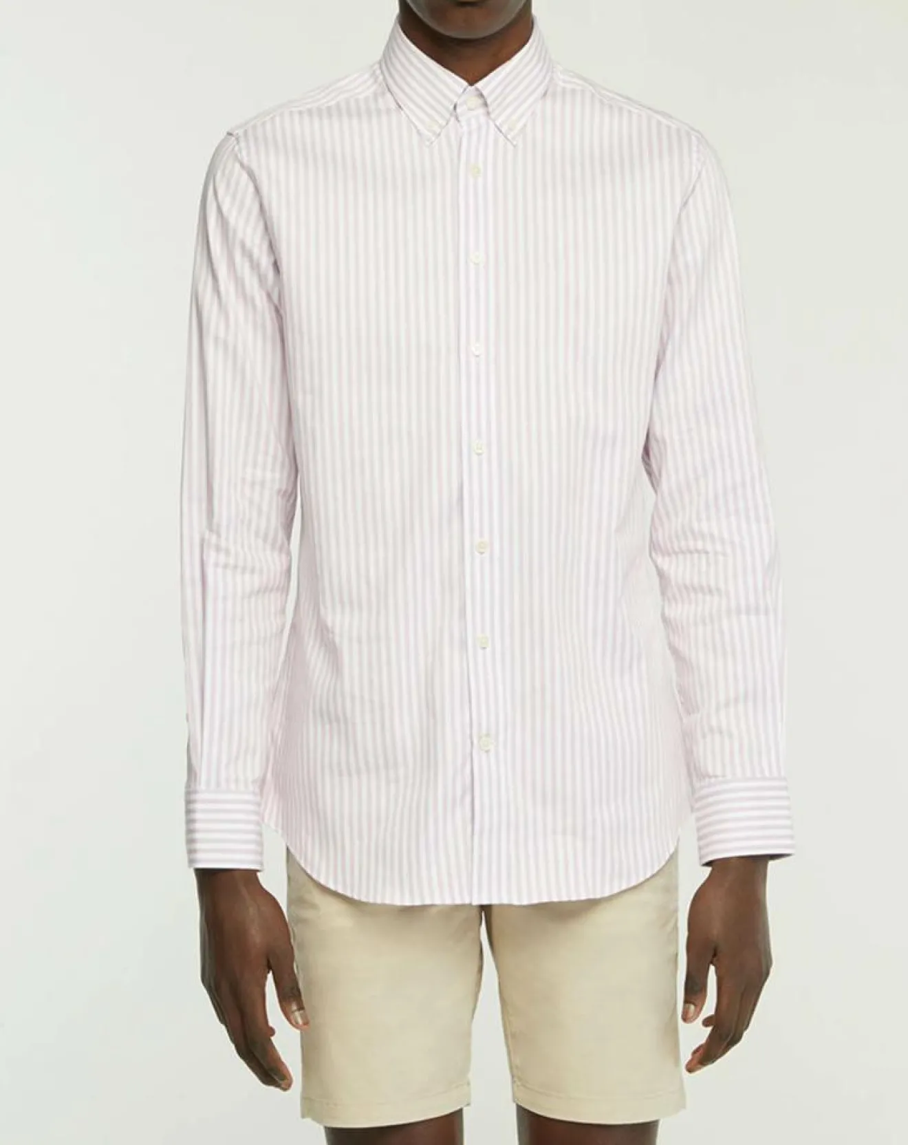 Homme Hackett London Chemise Slim Fit Biface à rayures rose