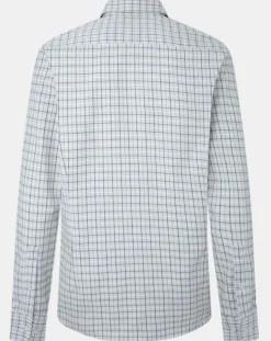 Discount Hackett London Chemise Slim Fit en Flanelle à carreaux gris clair