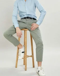 Homme Hackett London Chemise Slim Fit Oxford bleu clair