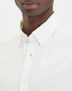 Homme Hackett London Chemise Slim Fit Oxford blanche