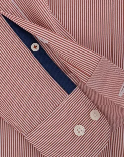 Sale Hackett London Chemise Slim Fit Pop Milleraies rouge/blanc