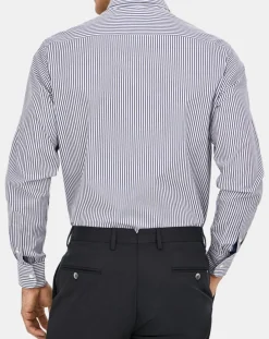 Homme Hackett London Chemise Slim Fit rayée bleue