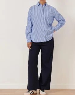 Best Garance Paris Chemise Ted bleue