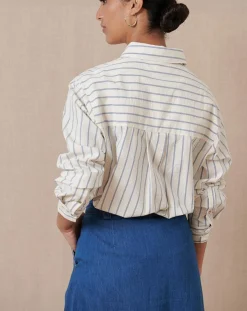 New Garance Paris Chemise Ted écrue