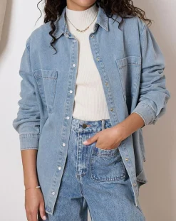 Online Garance Paris Chemise Teo bleue